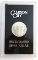 USA. Morgan Silver $1 Dollar 1882 CC. Carson City. In a box.