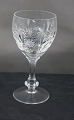 Heidelberg Danish crystal glassware with knob on stem. White wine glasses 15cm.OFFER for more