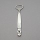 Konge sølvtøj. Georg Jensen; Konge oplukker i sterling sølv, stor. L. 16 cm.Designet af ...