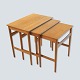 Hans J. Wegner; Nesting tables in oak