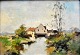 Galien - 
Laloue, Eugene 
(1854 - 1941) 
Frankreich: 
Mill. Öl auf 
Holz. Signiert: 
L. Dupuy. H: 
15,3 ...