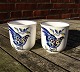 Blauer Fasan 
Royal 
Copenhagen 
Fayence 
Porzellan. 2 
Becher