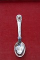 Georg Jensen Kinderlöffel aus dänisch Sterling Silber mit Carneol zirka 15,5cm