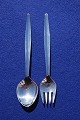 Grace dänisch Sterling Silberbesteck von O.V. Mogensen, 2 tlg. Salatset 16,5cm ganz aus Silber