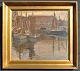 Larsen, Hugo 
Valdemar (1875 
- 1950) 
Dänemark: Der 
Hafen, ...