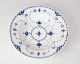 Tiefer Teller – Nr. 1/659 – Porzellan – Blaue Gerippt ...
