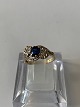 9 Karat Gold 
Ring with Blue 
Sapphire and 
Diamonds
Stamp: 375, 
DIA
Size 48 / 
15.58 ...