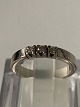14 Karat White 
Gold Ring with 
Diamonds
Stamp: 585, HU
Goldsmith: 
1973- Henning 
...