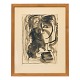 Mogens 
Andersen, 
1916-2003, 
kubistiches 
Porträt, mixed 
media
Signiert und 
datiert ...
