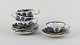 Nils Joakim 
Kähler for 
Kähler. A set 
of four 
"Marguerit" 
teacups and 
saucers made of 
glazed ...