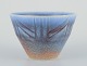 Carl Harry 
Stålhane for 
Rörstrand, 
Sweden.
Small ceramic 
vase.
Glaze in blue 
and yellow ...
