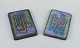 Berth Ferdinand 
Norrman, 
Motala, Sweden.
A pair of wall 
reliefs of 
glazed 
stoneware.
Animal ...