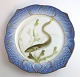 Royal 
Copenhagen. 
Angelgestell 
Nr. 19. Modell 
3002. 
Durchmesser 
22,5 cm. 
Anguilla 
acutirostris. 
...