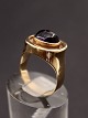 14 carat gold 
ring with 
amethyst size 
53 weight 6.7 
grams. steplet 
585 BLD for 
goldsmith Bent 
...