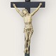 Großes älteres 
katholisches 
Holzkruzifix/Kreuz 
mit gegossener 
Jesus figur, 
einige kleinere 
...