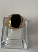 Signet ring 
with set black 
onyx in 8 carat 
gold.
Stamped HS HS.
Size 61.
Nice and ...