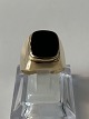 Gold ring with 
black onyx, 14 
carat
Stamped: 585,
Size: 62.
Beautiful and 
...