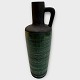 Strehla 
Keramik, Retro 
Vase, mit 
Henkel, Grün 
und Braun, Höhe 
21cm, guter 
Zustand