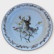 Mads Stage, 
Jagdporzellan, 
Teller 23,5 cm, 
Rothirsch 
*Guter Zustand*