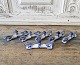 Royal 
Copenhagen Blue 
Fluted knife 
block 
No. 135, 
Factory first
Height 3.2 cm. 
Length 9.5 ...