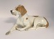 Königliches 
Kopenhagen. 
Porzellanfigur. 
Pointer. Modell 
1635. Länge 26 
cm. (3 Wahl)