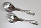 Georg Jensen. 
Silberbesteck 
(925).
Dekoratives 
Besteck Nr. 42. 
Servierset. 
Länge 15 cm.