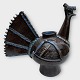 Vera Haij, 
Steneby, 
Schweden, 
Großer 
Keramikvogel / 
Vase, Maße ca. 
31x31cm, Toller 
Zustand