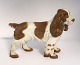 Bing & 
Gröndahl. 
Porzellanfigur. 
Cocker Spaniel. 
Modell 2095. 
Länge 21,5 cm. 
( 1 Wahl )
