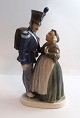 Royal 
Copenhagen. 
Porzellanfigur. 
Soldat und 
Hexe. Modell 
1112. Höhe 20 
cm. (4 Wahl)