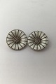 Anton Michelsen 
Sterling Sølv 
Marguerit 
Øreclips  
(Guilloche)
Måler Diam 1.8 
cm (0.70 inch)  
...
