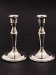 A pair of 830 
silver 
candlesticks H. 
15.5 cm. from 
silversmith 
Svend Toxvard 
Copenhagen item 
no. ...