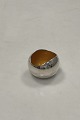 Georg Jensen 
Sterling Silver 
Salt Dish with 
Green Enamel by 
Søren Georg 
Jensen No. ...