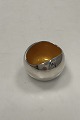 Georg Jensen 
Sterling Silver 
Salt Dish with 
Green Enamel by 
Søren Georg 
Jensen No. ...