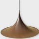 Fog & Mørup, 
large trumpet 
lamp, SEMI 
lamp, diameter 
69cm, brown, 
design Claus 
Bonderup and 
...