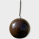 E. S. Horn A/S, 
Brown ball 
lamps in the 
thick metal 
quality, a few 
minor signs of 
wear, 14cm in 
...