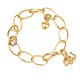 Ole Lynggaard Copenhagen LOVE Armband aus 14kt Gold mit Charms. L: 20,5cm