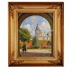 Paul Fischer, 
1860-1934, Öl 
auf Platte
Partie vom 
Schloss 
Kronburg, 
Kopenhagen
Signiert Paul 
...