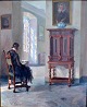 Panitzsch, 
Robert (1879 - 
1949) Dänemark: 
Interieur mit 
...
