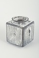 Svend 
Hammershøi 
(1873–1948) for 
Kähler.
Square vase in 
glazed ceramic 
with black-gray 
double ...