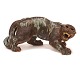 Grosser Panther 
aus Steinzeug 
von Knud Kyhn
Unikum. 
Signiert und 
datiert 1935
L: 45cm. H: 
21cm