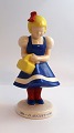 Söholm. 
Irma-Mädchen. 
Irmas 100. 
Geburtstag 1886 
- 1986. Höhe 
20,5 cm.