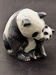 Royal 
Copenhagen  
panda  med unge 
#666