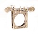 Sterlingsilber 
Ring von Bent 
Exner, 
1932-2006, 
datiert 1979
Ringgr. 55