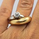 Ole Lynggaard; 
Fidelity ring 
af 14 kt. guld 
og hvidguld, 
...