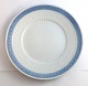 Royal Copenhagen. Blauer Fan. Speiseteller. Modell 11519. Durchmesser 25,5 cm. 
Schön erhalten (3 Wahl)