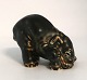 Royal Copenhagen. Elefantenfigur aus Steingut. Modell 22743. Länge 10 cm. (1 
Wahl)