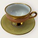 Lyngby, 
Kopenhagener 
Porzellanmalerei, 
Kaiserin / 
Empress,   
Espressotasse, 
gelbe 
Untertasse, ...