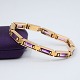 Sven Haugaard; 
Amethyst 
bracelet of 14k 
gold