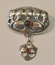 Jugendbrosche 
aus Silber mit 
Bernstein, B. 
Hertz (1893 - 
...