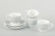 Stig Lindberg 
for Gustavsberg
4 cups and 
saucers 
“Salix”, 
mid-20th 
century.
Faience with 
the ...